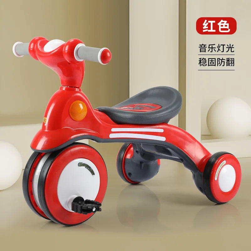 Safe & Fun Outdoor Kids Tricycle with Music | Perfect Pedal Bike