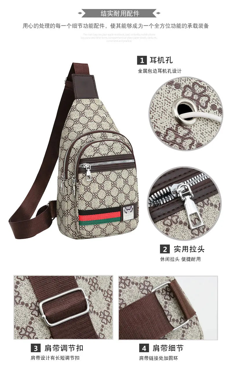 Men's Multifunctional Messenger Bag | Stylish Casual Shoulder Bag