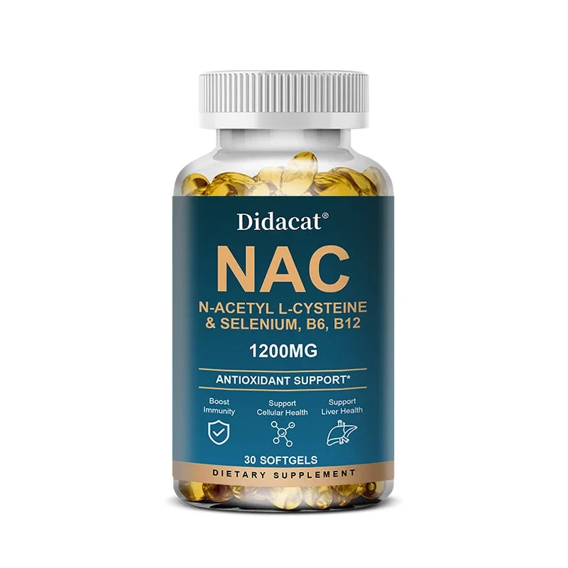 N-Acetyl-L-Cysteine Capsules 1200mg | Boost Health Naturally