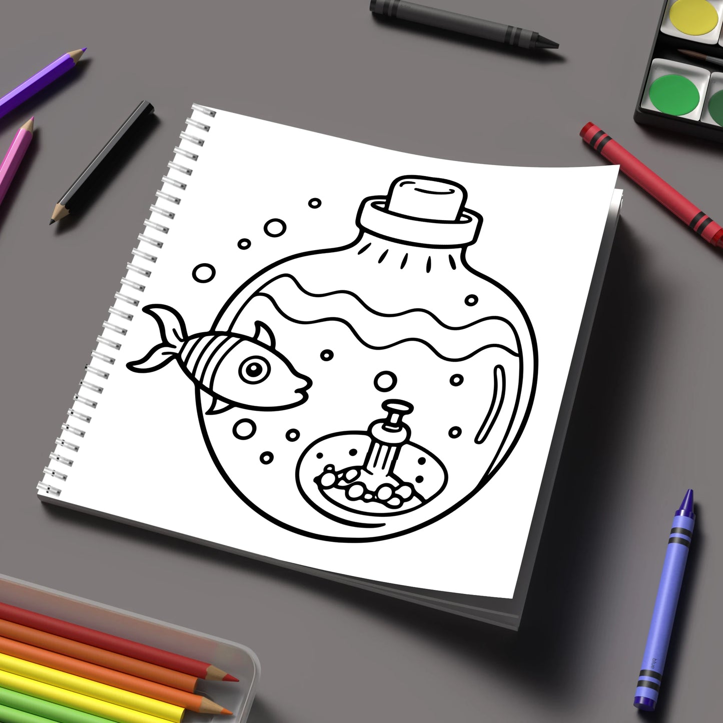 Enchanting Coloring Book for Adults | Fun & Stress Relief Gift