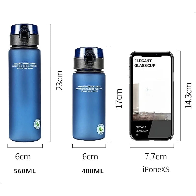 BPA Free Leak Proof Sports Water Bottle | Portable Hiking Bottle