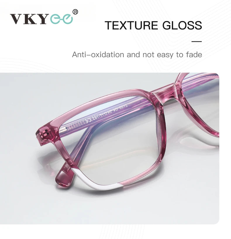 Stylish Women's Square Frame Anti-Blue Light Glasses