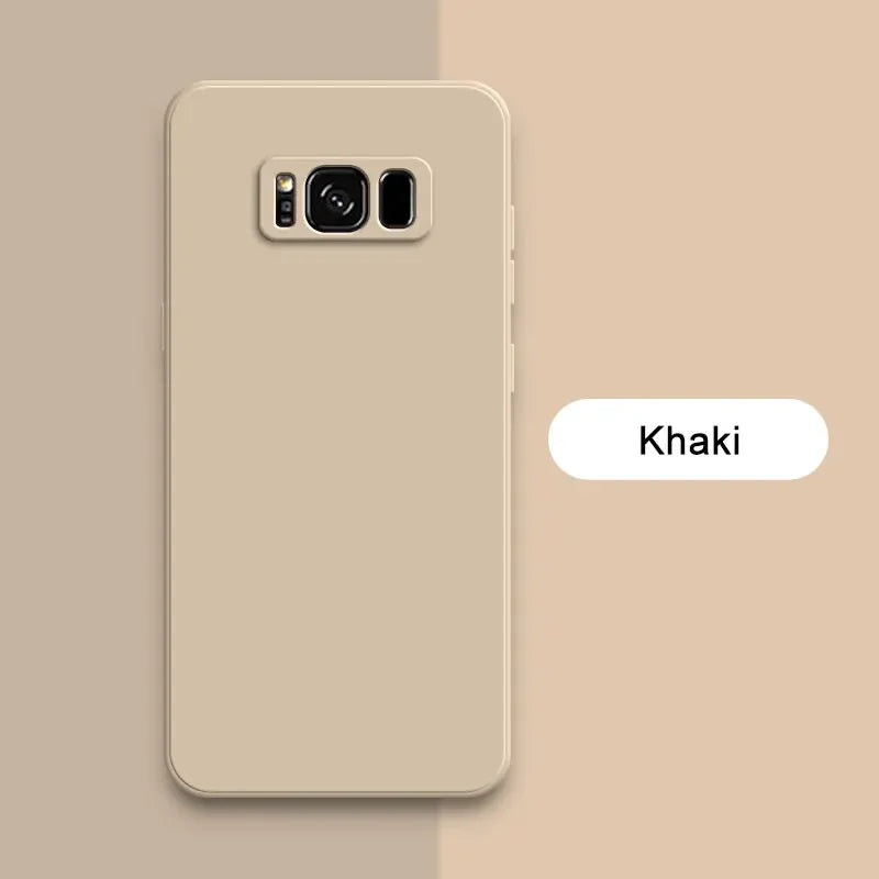 Soft Shockproof Silicone Phone Case for Galaxy Devices | Stylish Protection