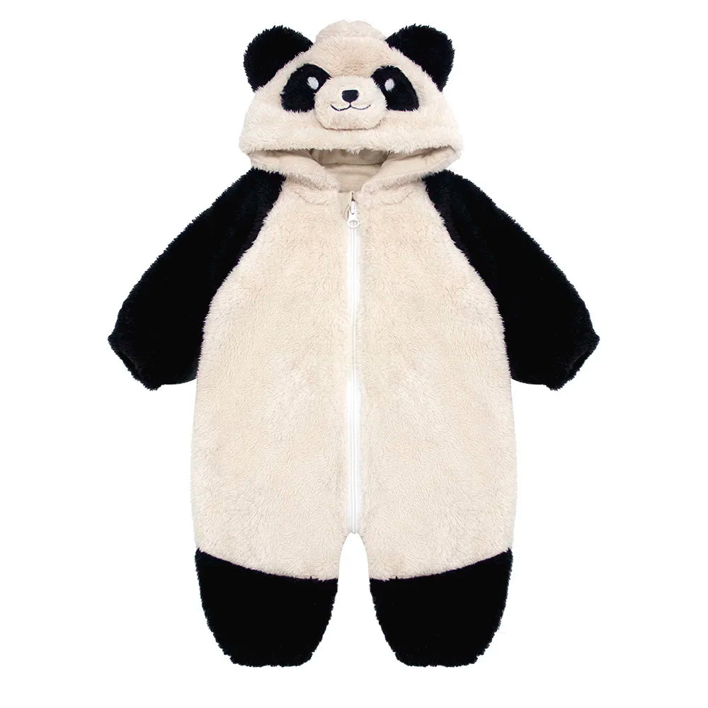 Adorable Infant Panda Romper | Cute Baby Jumpsuit