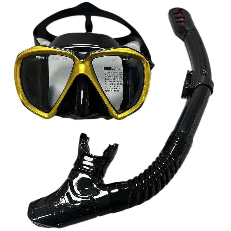 Professional Scuba Diving Masks & Snorkeling Set for Adults