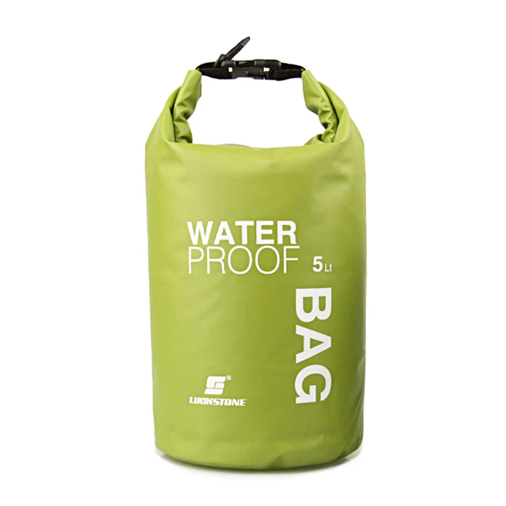 Waterproof Dry Bag - Ideal for Rafting, Kayaking & Boating