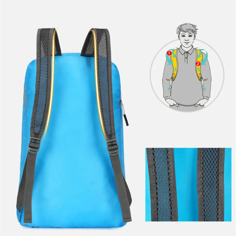 Portable Foldable Waterproof Travel Backpack | Light & Multifunctional