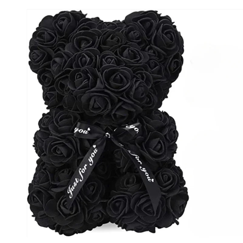 Artificial Flower Eternity Rose Teddy Bear | Perfect Gift for Moms