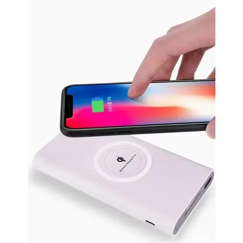 200000mAh Portable Power Bank | Two-Way Wireless Fast Charger