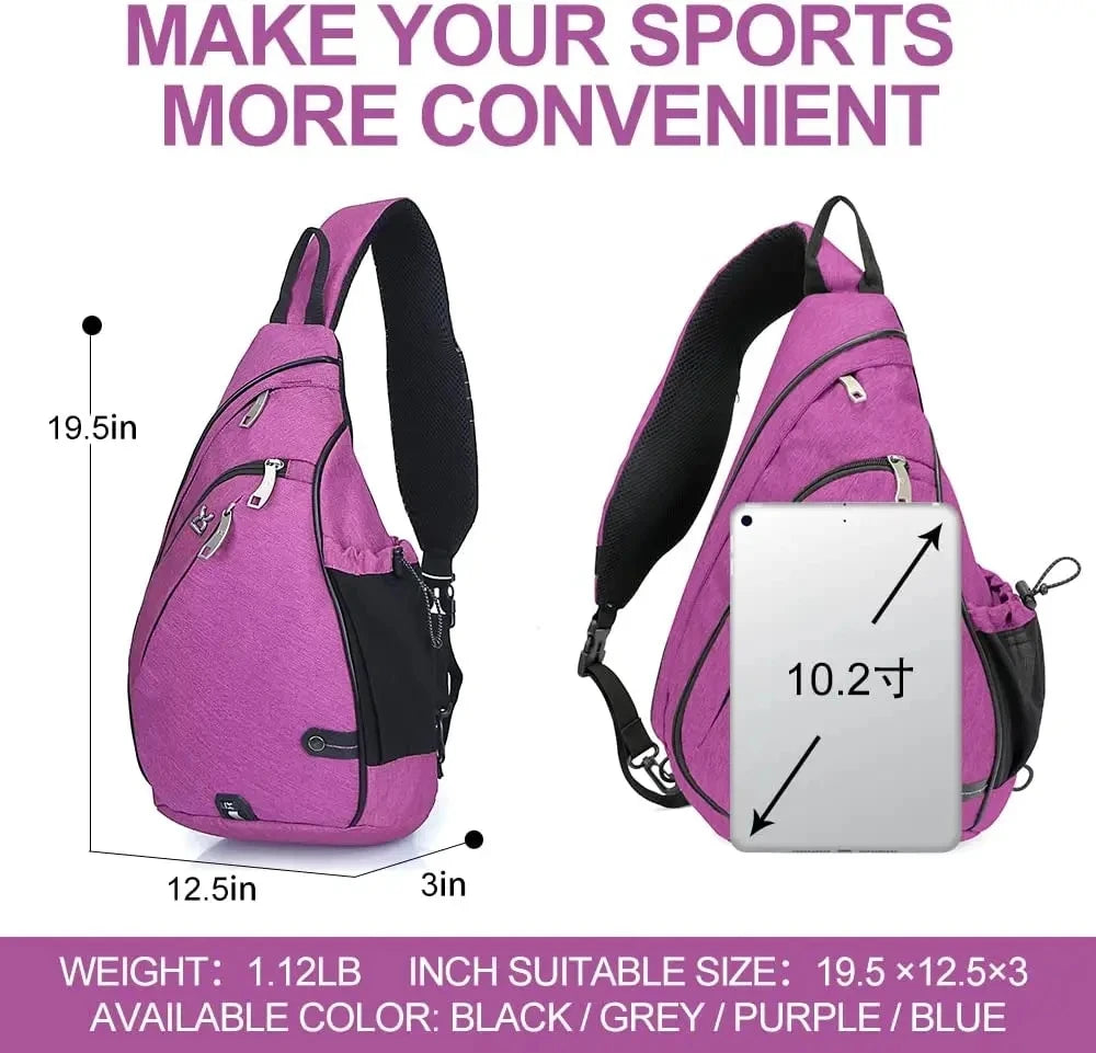 One Shoulder Sling Backpack | Versatile Fashion Crossbody Bag