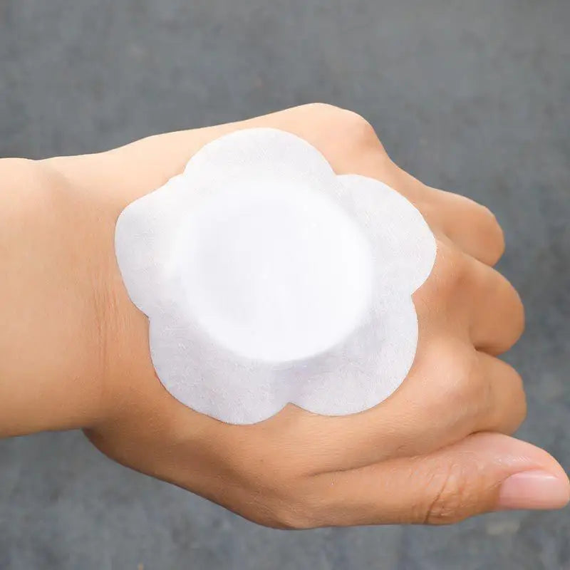 50pcs Disposable Castor Oil Pack Stickers | Hypoallergenic Belly Button Protectors