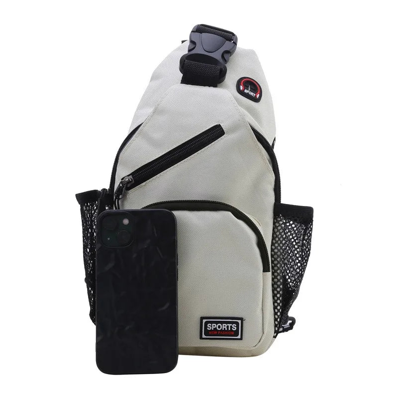 Adjustable Women's Chest Bag | Versatile Small Sports Backpack
