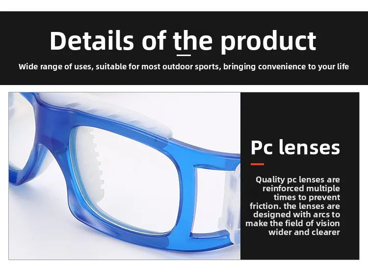 Sporty Myopia Glasses | Anti-Collision & Anti-Explosion Eyewear