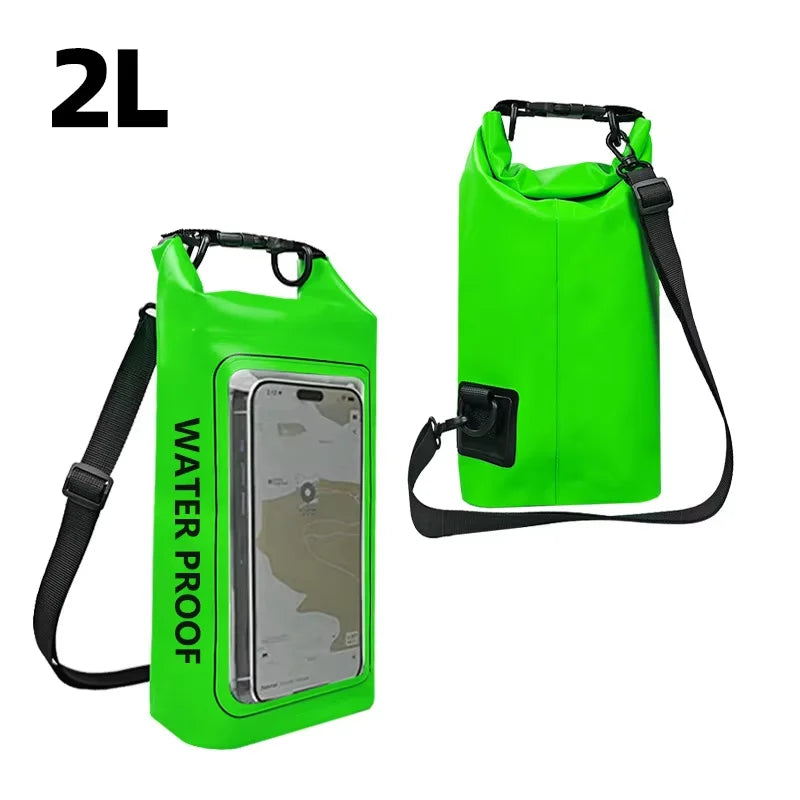 Waterproof Mobile Bag for Outdoor Sports | 2L PVC Dry Handbag