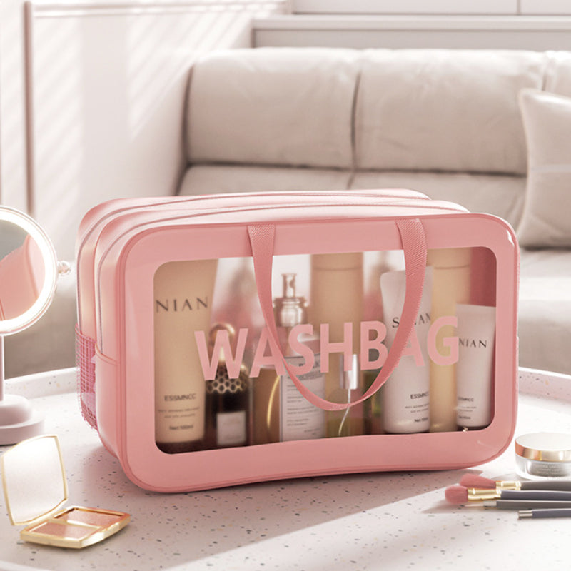 Large Waterproof Toiletry Bag | Portable Skincare Organizer