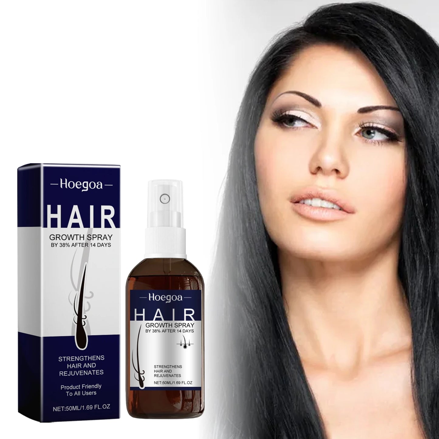 Nourishing Hair Growth Spray for Thicker, Healthier Hair