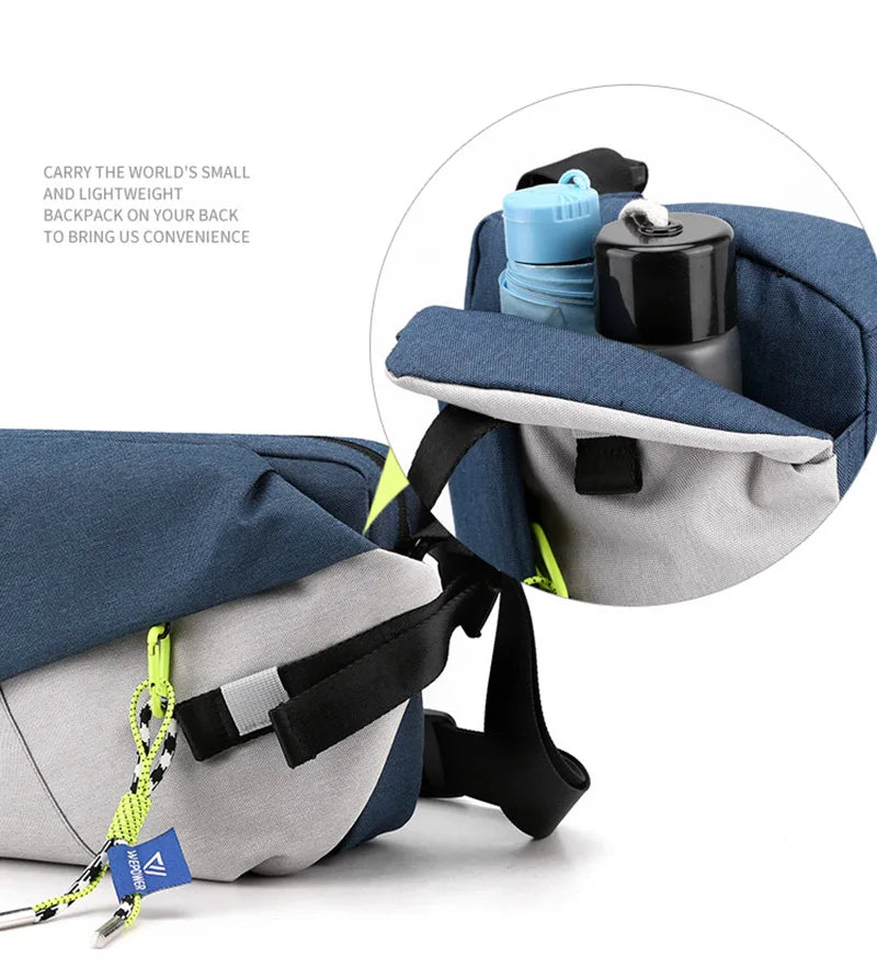 High Quality Nylon Panelled Waist Packs for Unisex Casual Outdoor Use