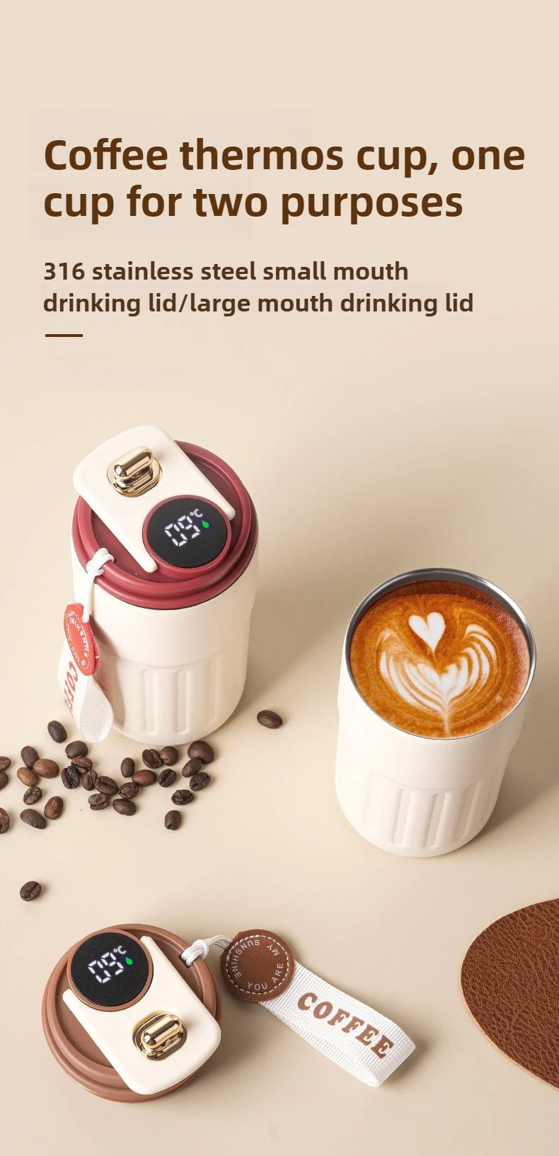 Vacuum Insulated Stainless Steel Tumbler | Keep Drinks Hot or Cold
