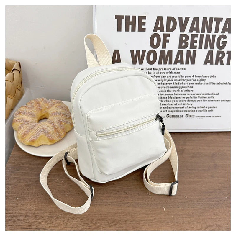 Stylish Women's Nylon Backpack | Versatile Casual Handbag