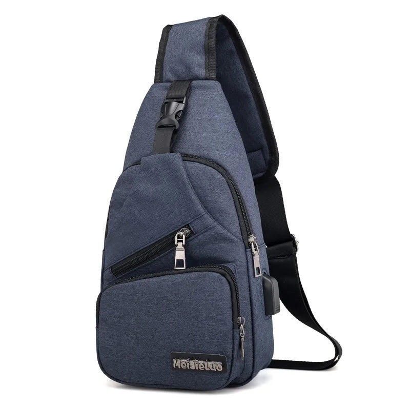 Men's One Shoulder Crossbody Bag | Large Capacity Outdoor Sports