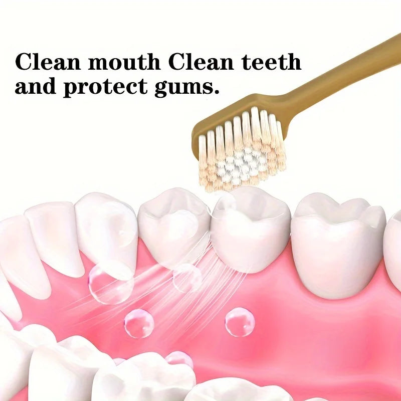 Soft Hair Toothbrush for Adults | Gentle Gum Protection