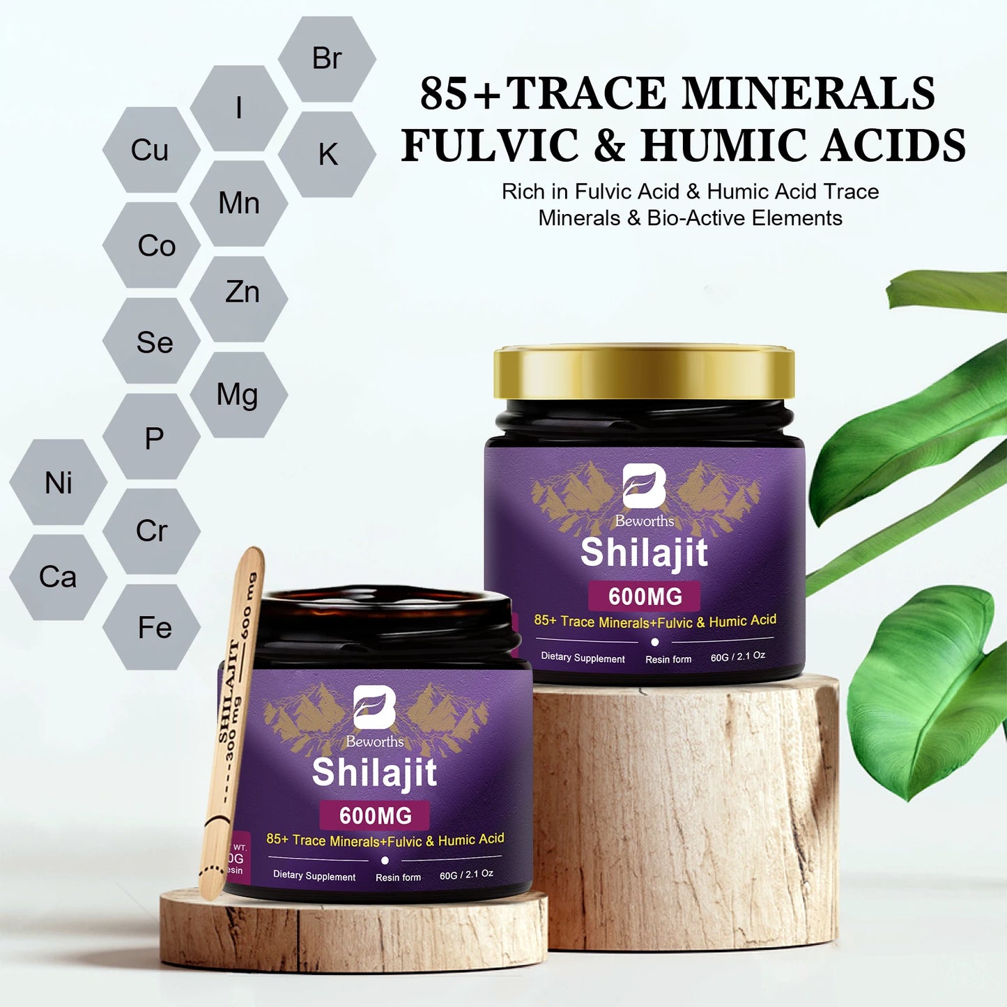 Pure Himalayan Shilajit Resin | Energy-Boosting Mineral Supplement