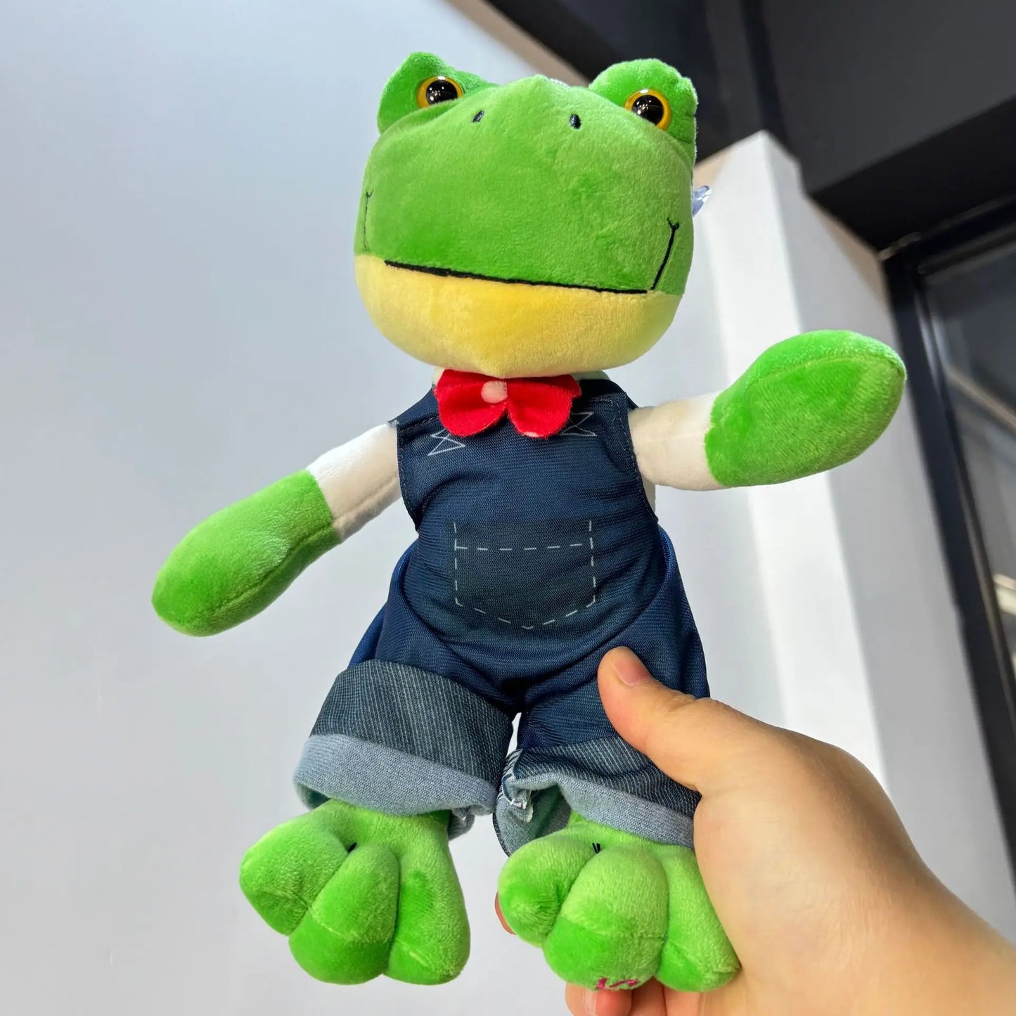 Cute Plush Frog Doll | Soft Cartoon Toy for Kids - 25cm