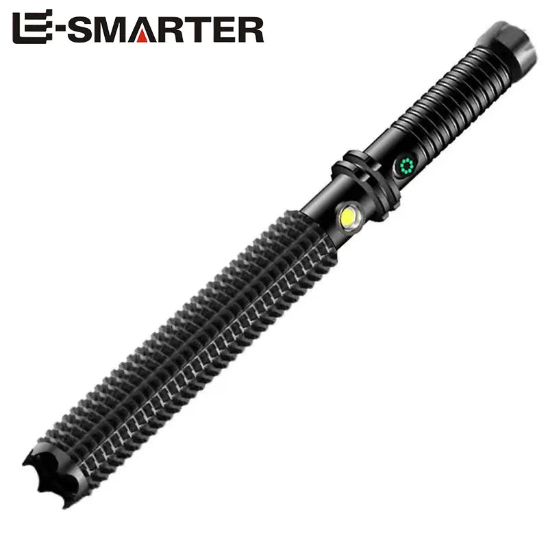 Rechargeable Tactical Flashlight | Self-defense Torch & Window Breaker