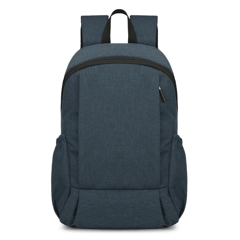 Lightweight Solid-Color Backpacks for Outdoor & School Use