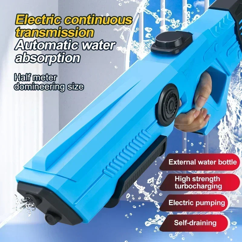 Electric Automatic Water Storage Spray Gun | Summer Fun