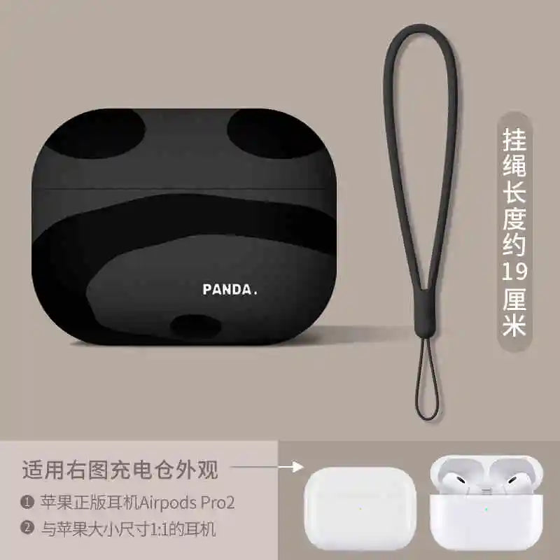 Cute Cartoon Panda AirPods Case | Stylish Protective Cover
