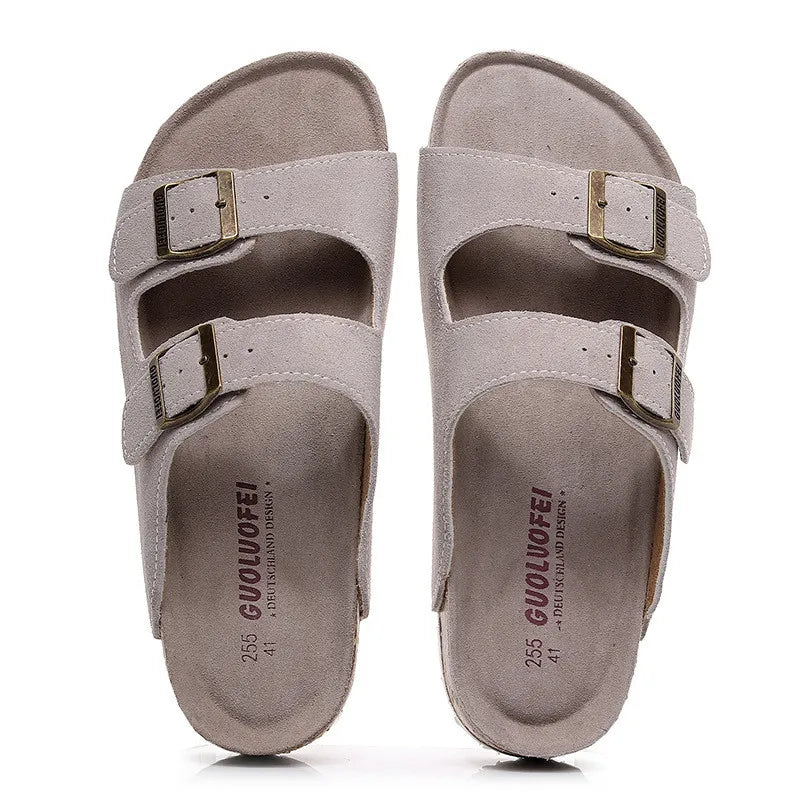 Summer Women's Casual Cork Slippers | Stylish Outdoor Slides
