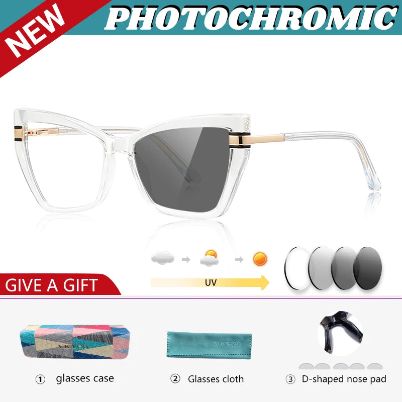 Personalized Butterfly Photochromic Reading Glasses | Custom Eyewear