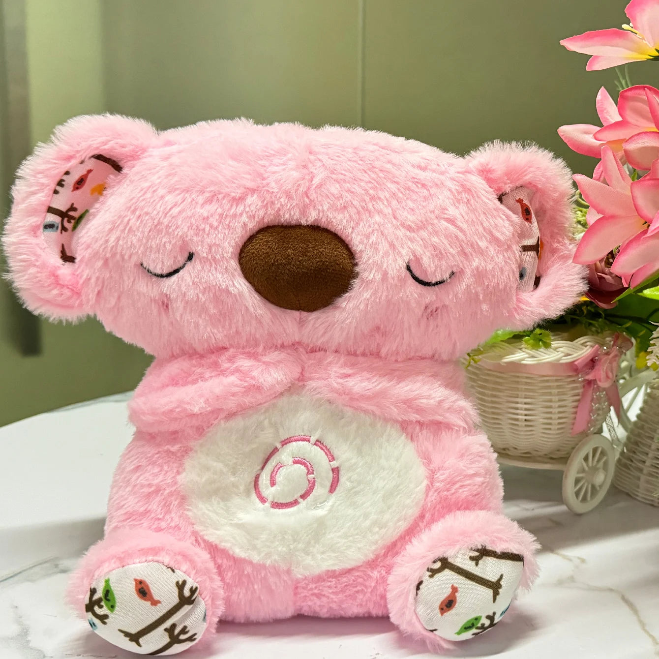 Animal de Peluche Koala que Respira | Juguete Relajante y Confortable