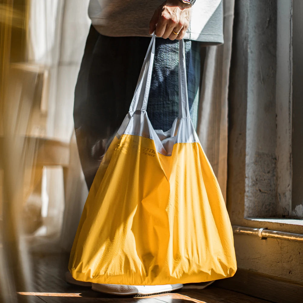 Large Capacity Waterproof Tote Bag | Ultra-Lightweight Travel Shopper