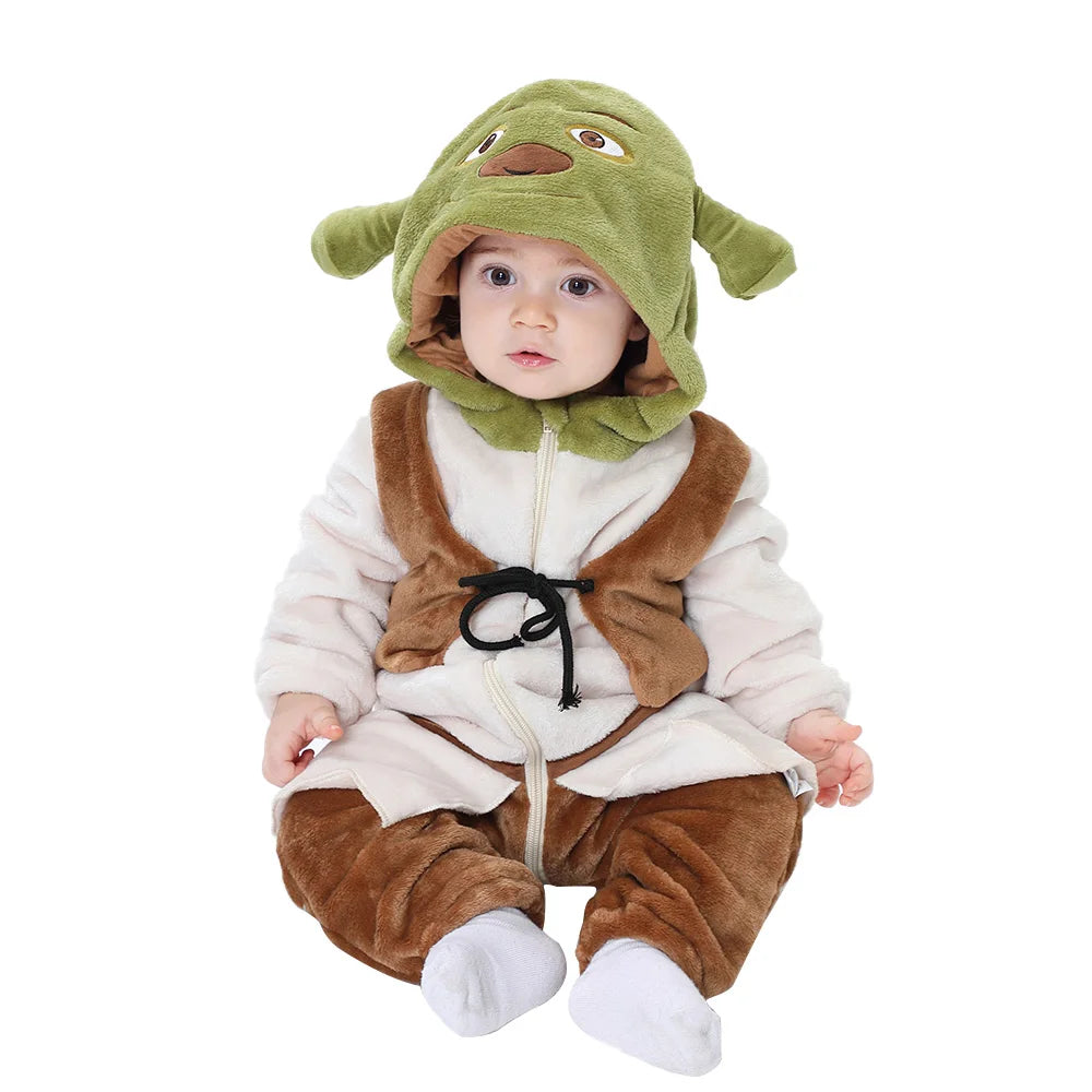 Cute Anime Onesies for Kids | Soft Flannel Pajamas