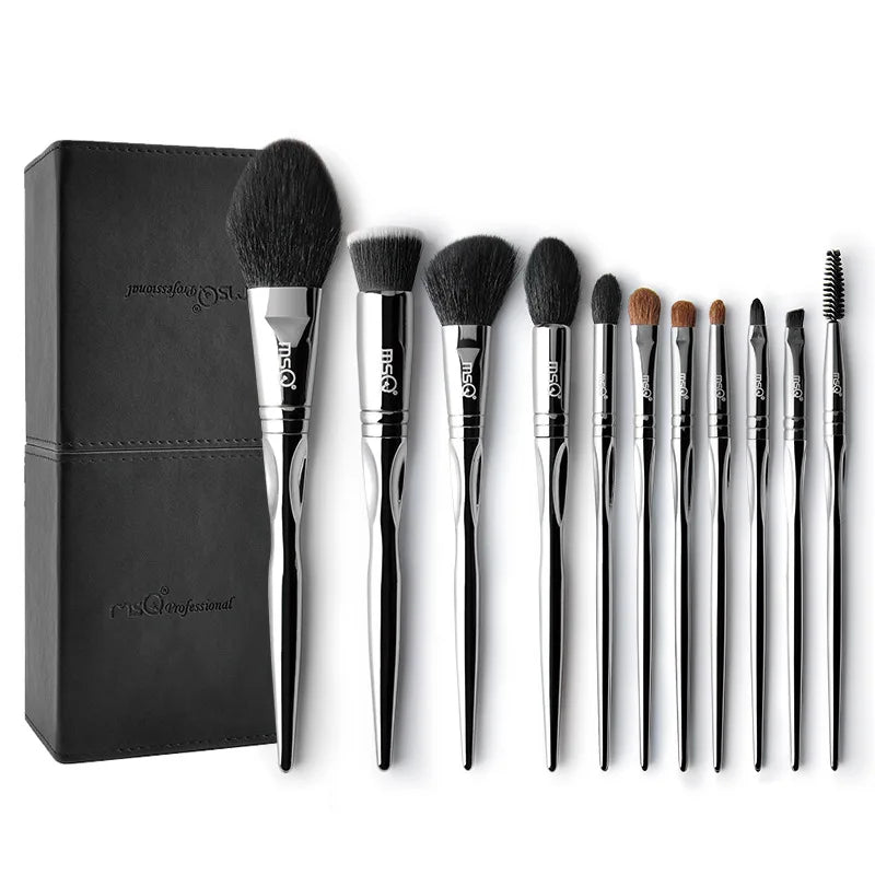 11PCS Professional Makeup Brush Set | Flawless Application Tool