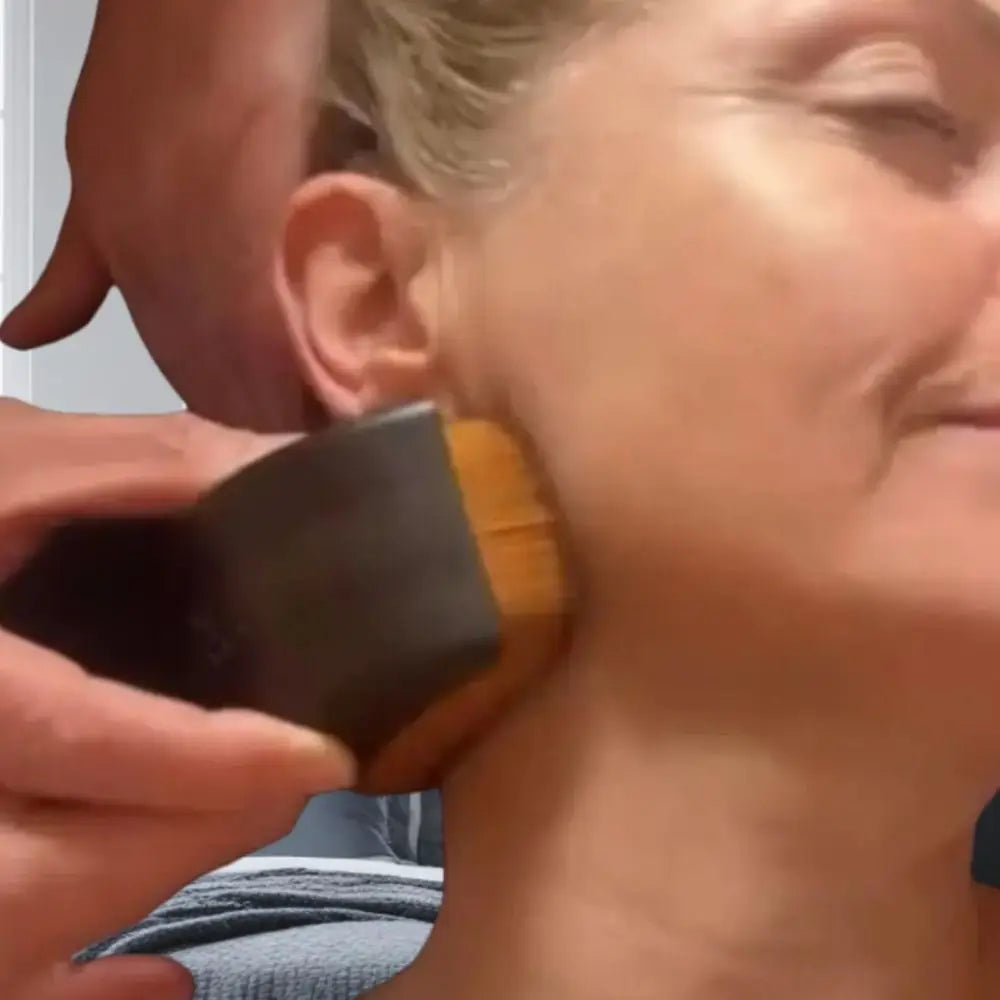 Portable Lymphatic Contour Face Brush | Reduce Puffiness & Sculpt