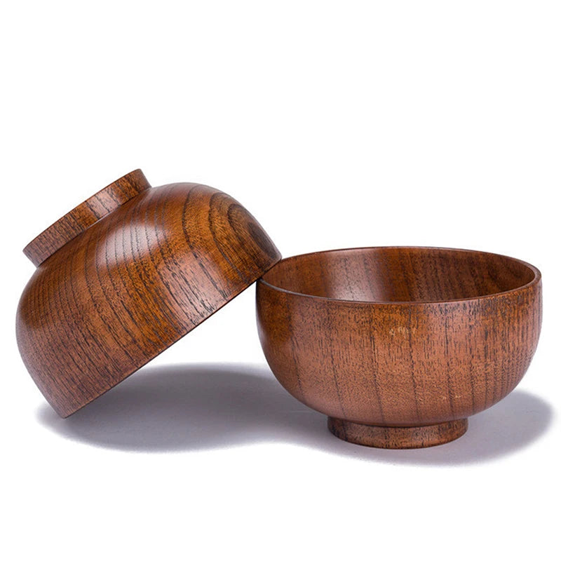Cuencos de Madera Natural | Vajilla Ecológica para Cada Comida