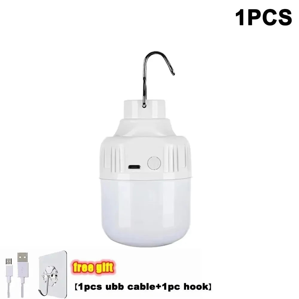 Linterna LED portátil para camping | Luz de emergencia recargable