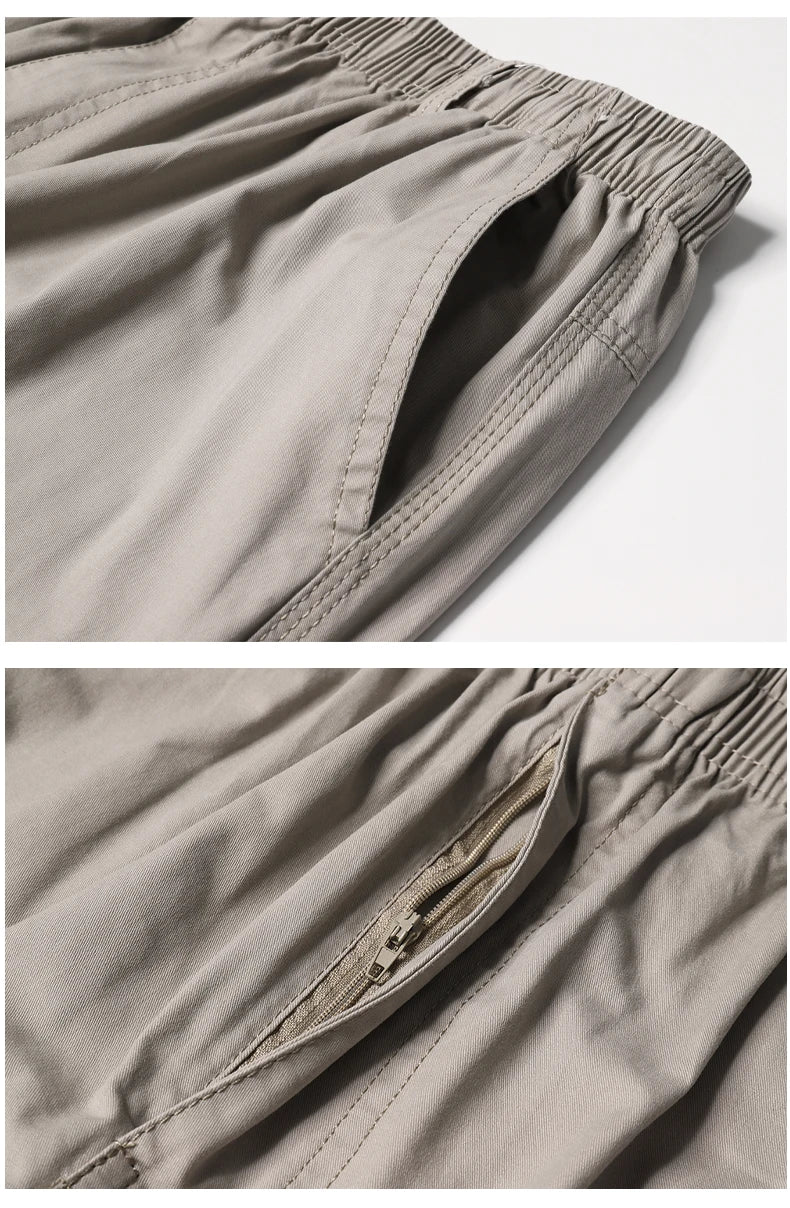 Men's Cotton Cargo Pants | Casual Sports Sweatpants for Every Day