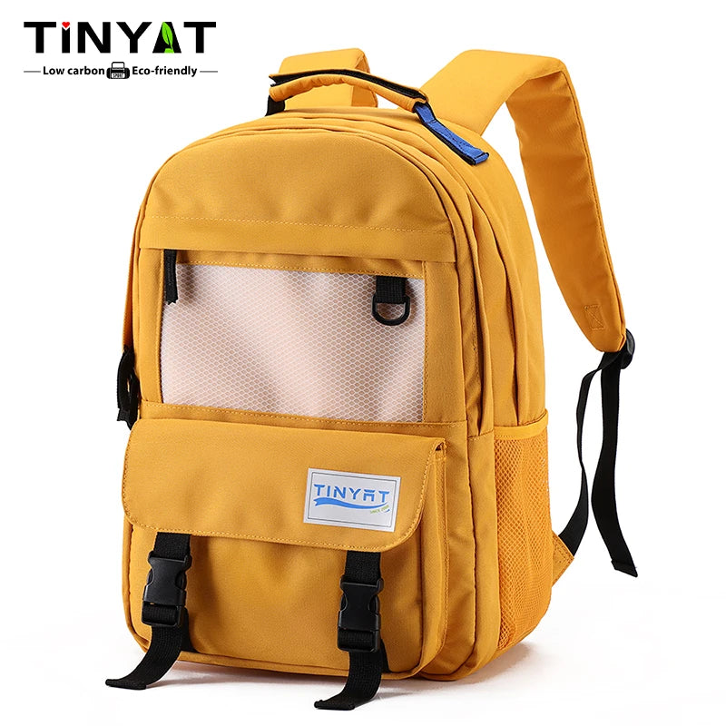 Durable Multi-Color Polyester Backpack | Spacious Casual Bag