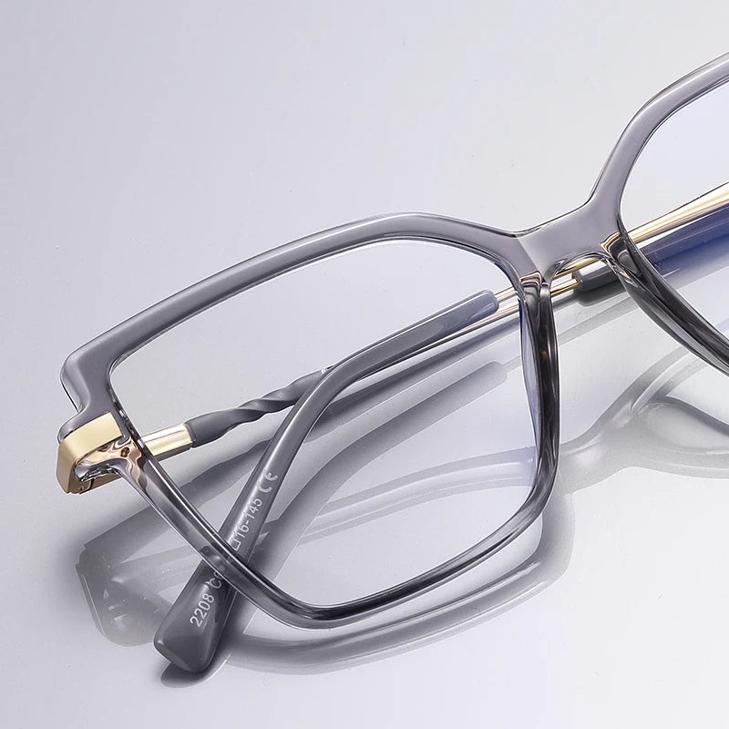 Fashionable Square Reading Glasses for Women | Anti-Blue Light