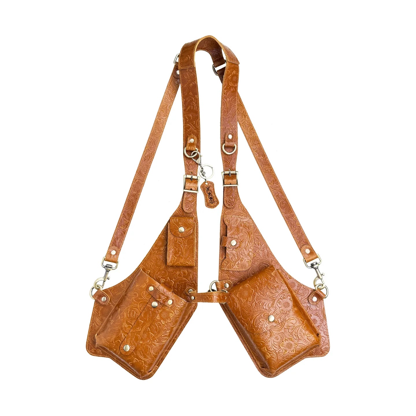 Anti-Theft Medieval Leather Holster Bag | Stylish Steampunk Design