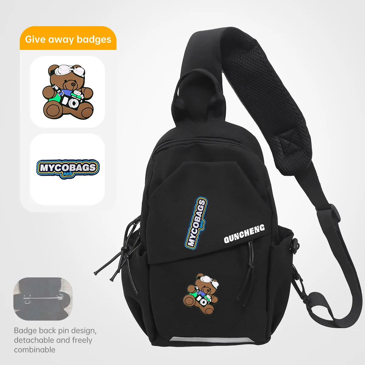 Versatile Crossbody Shoulder Bag for Outdoor Activities