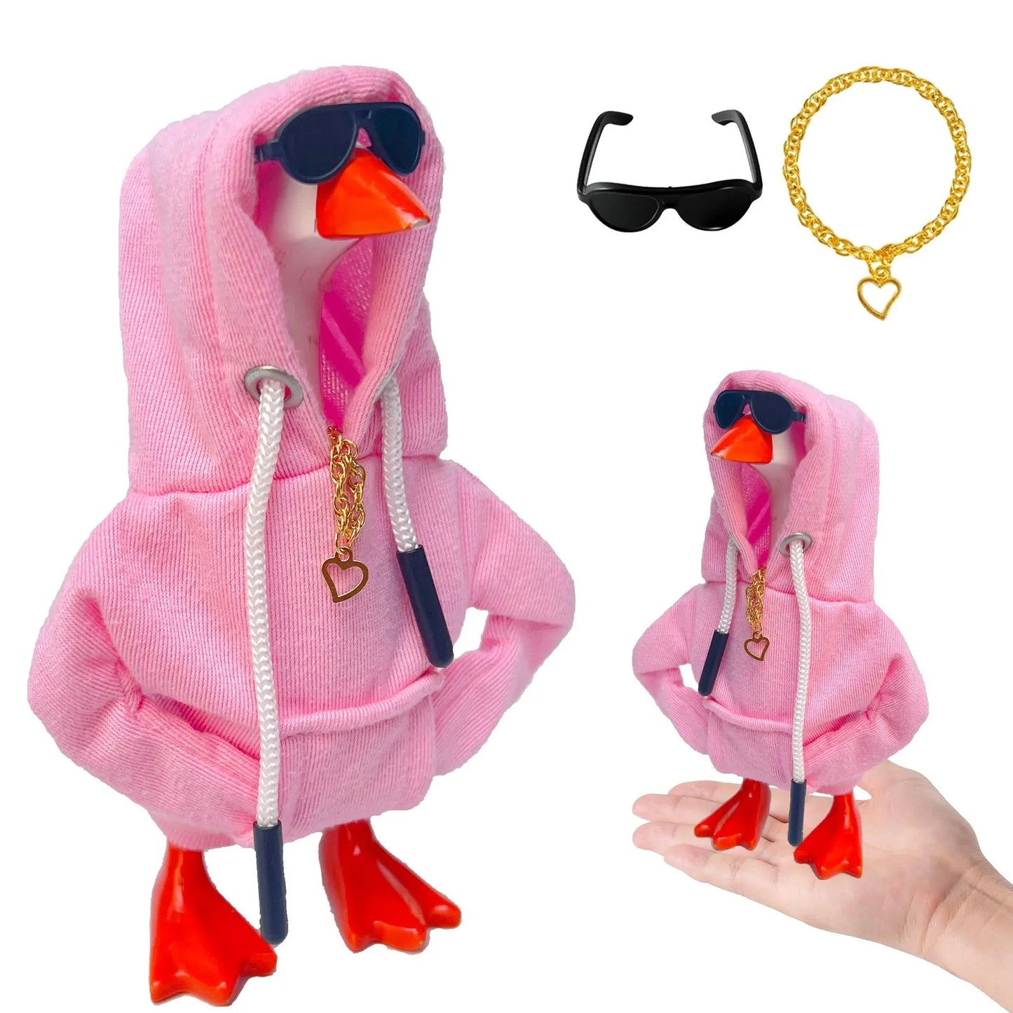 7-Inch Desk Goose Outfits | Fun and Playful Desktop Accessories