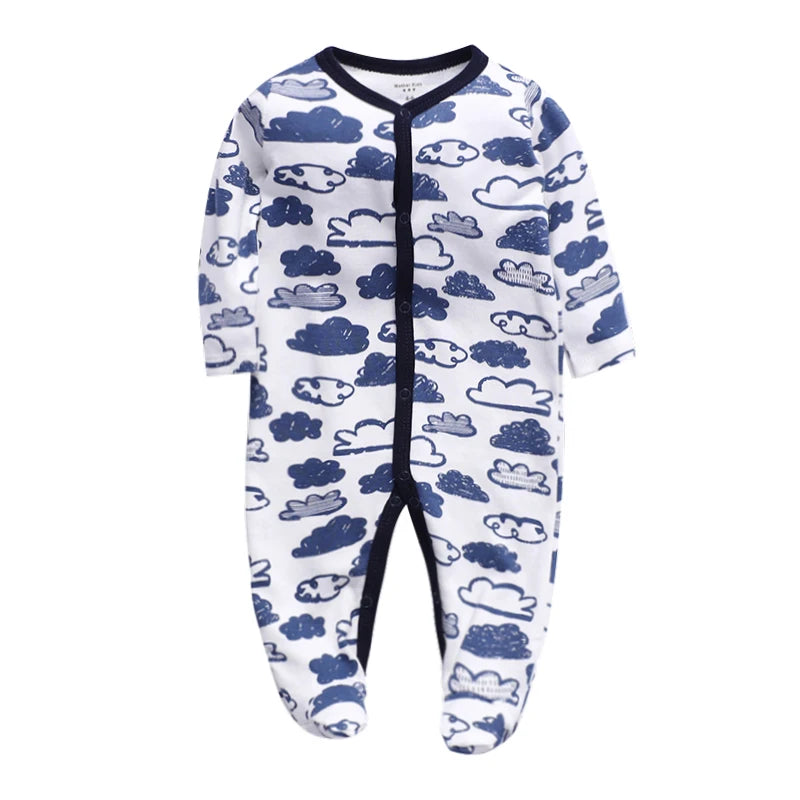 Soft Cotton Long Sleeve Baby Bodysuit | Cozy Outfit for Infants