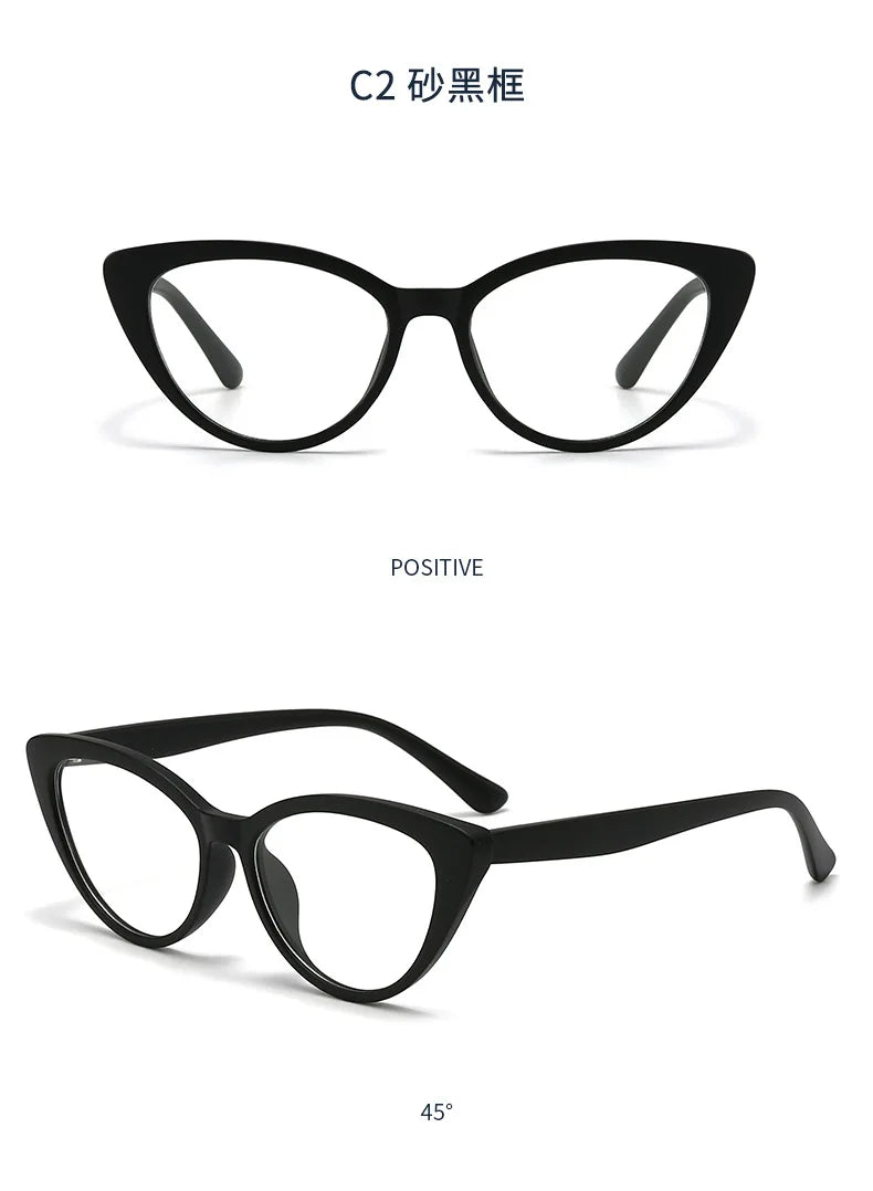Stylish Cat Eye Anti Blue Light Glasses for Women | Prescription Ready