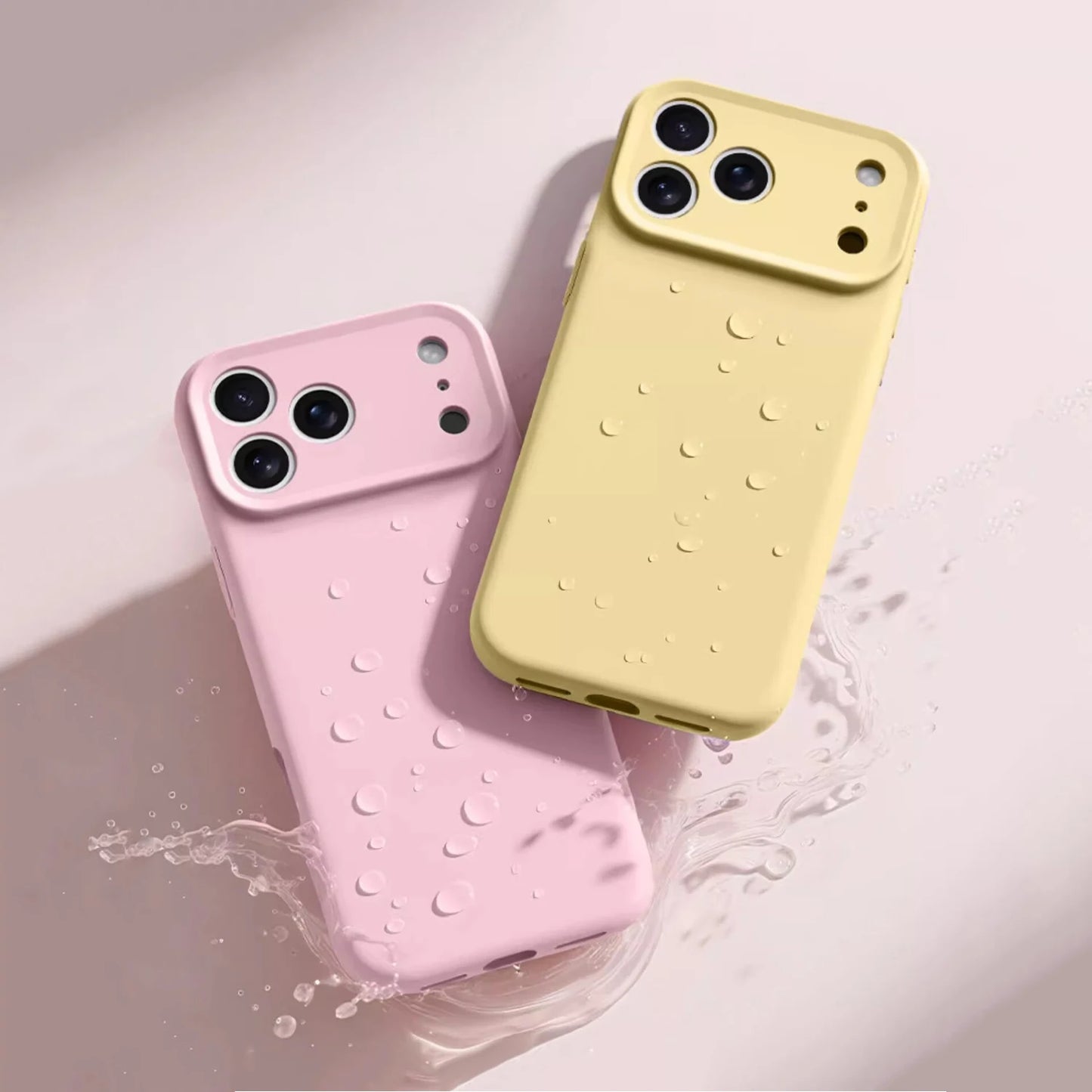 Silicone Suction Cup Holder Case for iPhone | Solid Color Covers