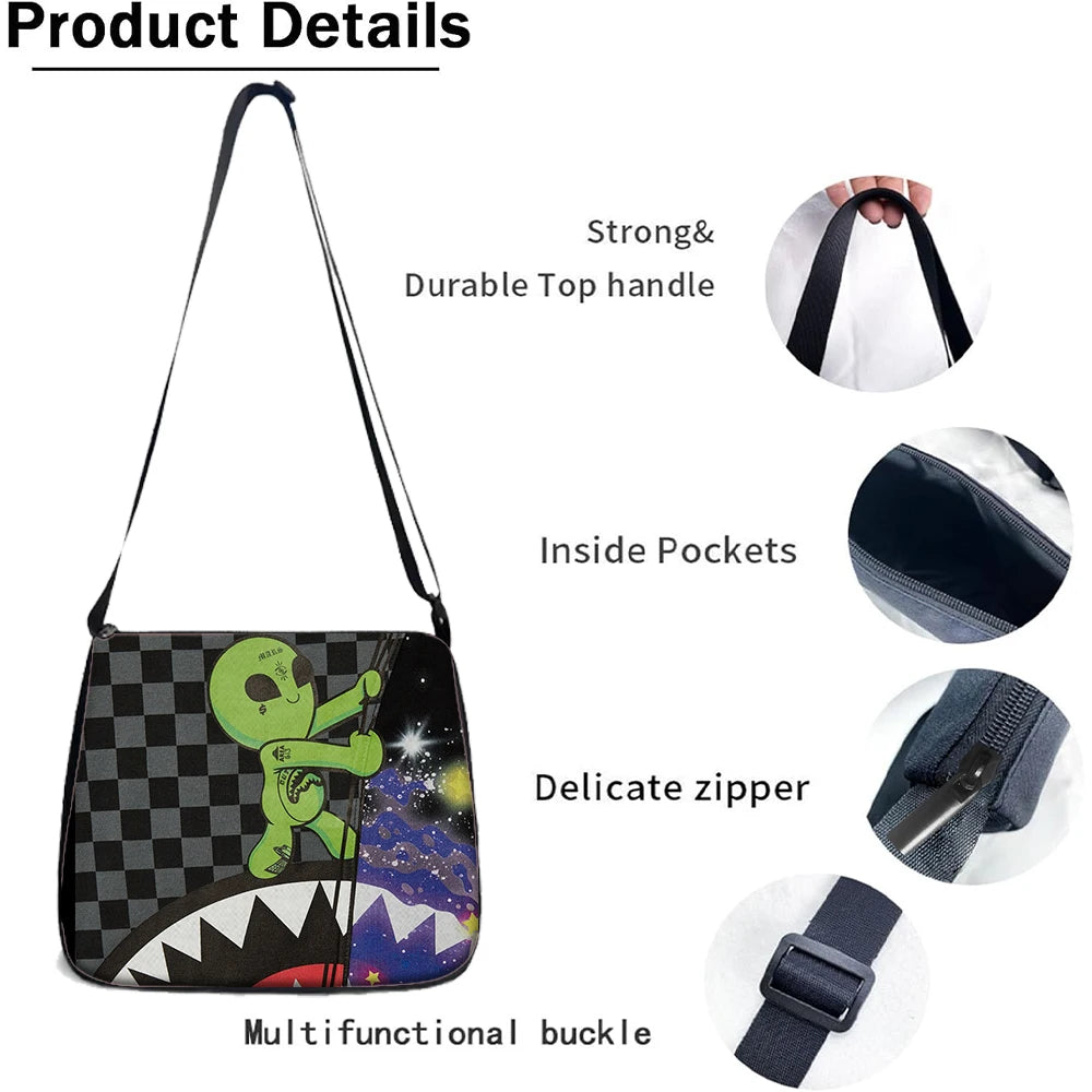 Trendy Shark Graphic Backpack Set | Ideal for School & Adventures